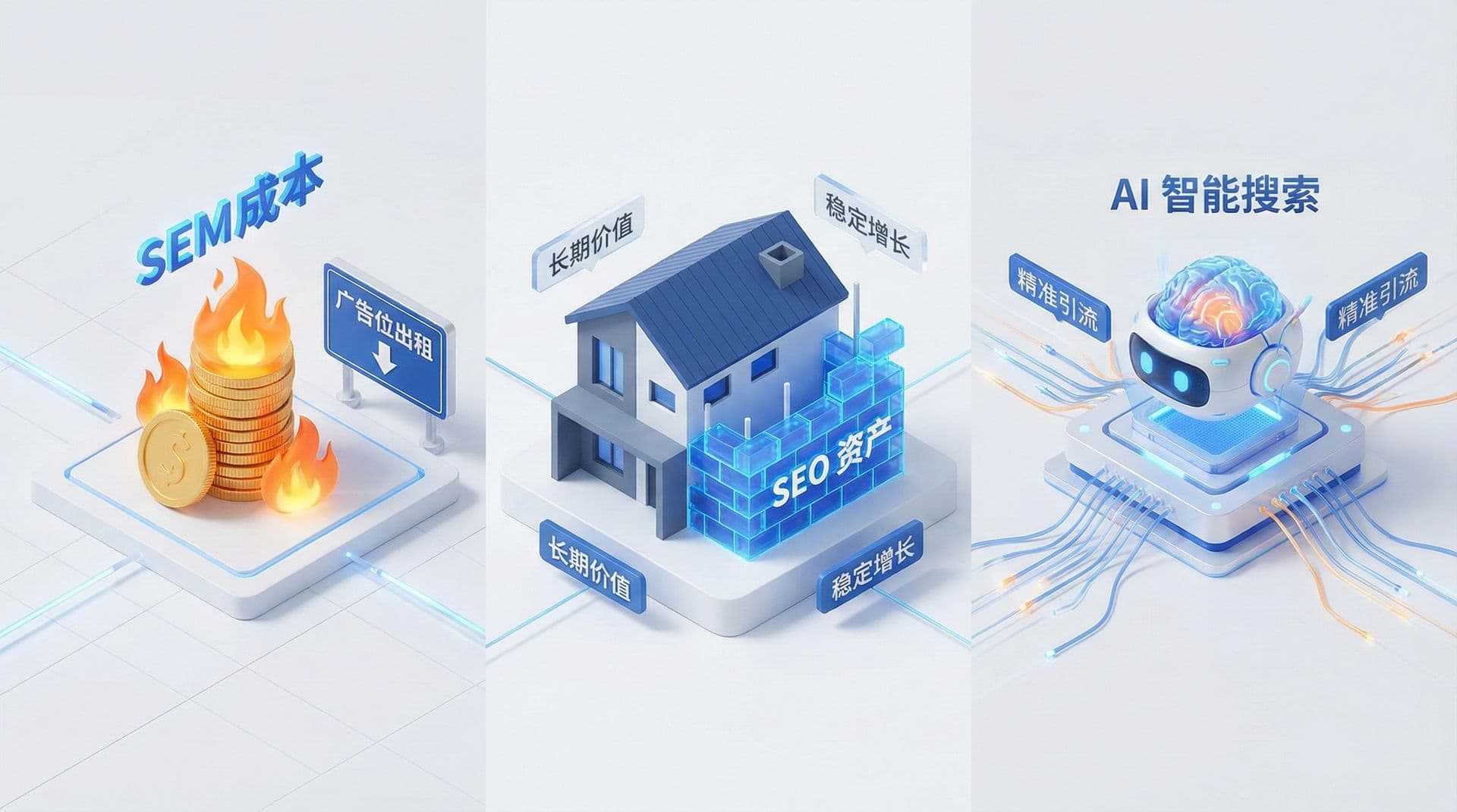 都在说 Google 变天了,其实是你看流量的逻辑该改了(附 SEO/SEM/GEO 避坑指南)